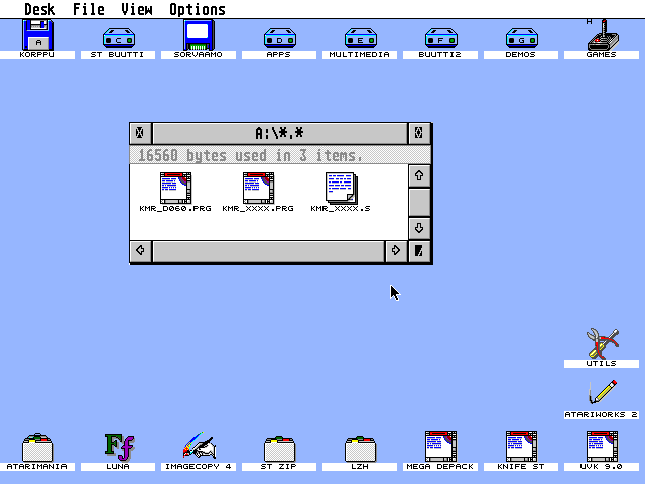 KMR RAM Disk — screenshot 1